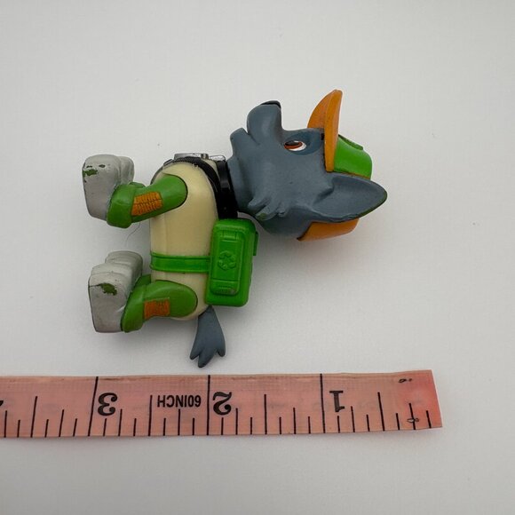 Paw Patrol Rescue Pup Rocky Recycle Posable Action Figure Dog (SKU: 375TO) - Picture 7 of 8
